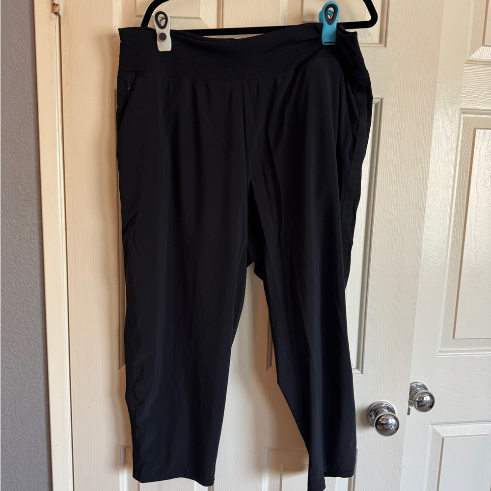 Black Athleta Pants Size 20